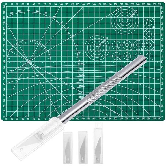 Anezus Craft Knife & Self-Healing Cutting Mat Set