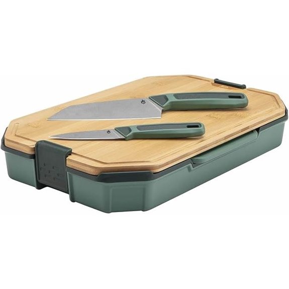 Gerber ComplEAT Cutting Board Set with Knives