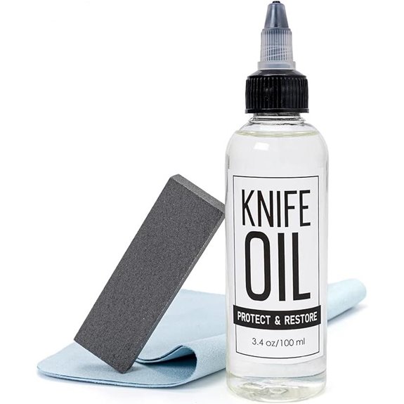 Rust Eraser & Maintenance Oil Kit for Knives