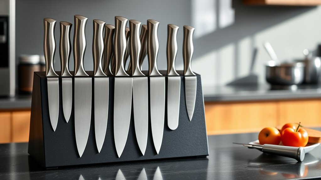 quality blades versatile storage