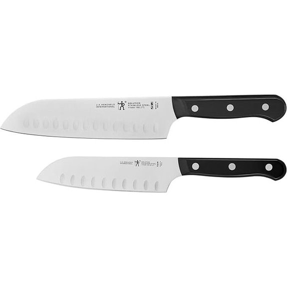 Henckels 2-Piece Santoku Knife Set