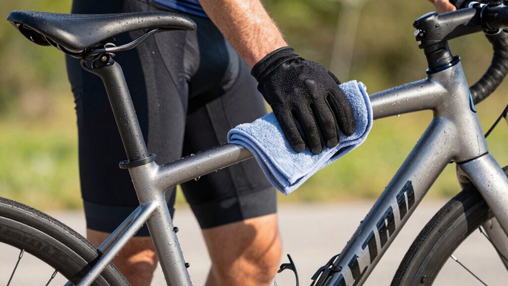 bike cleaning and drying tips
