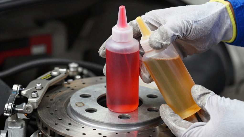 brake fluid chemical differences