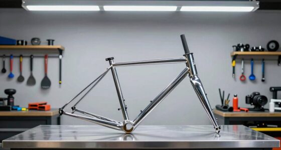 bright shadow free bike garage