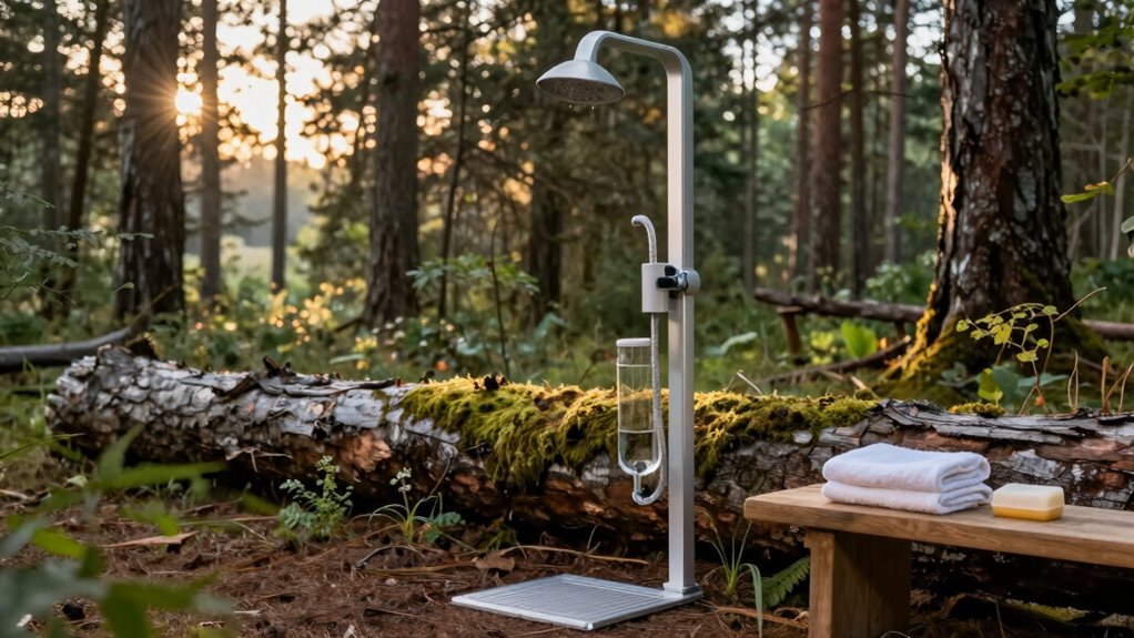 camping shower selection criteria