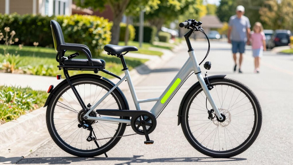 child friendly electric bike features