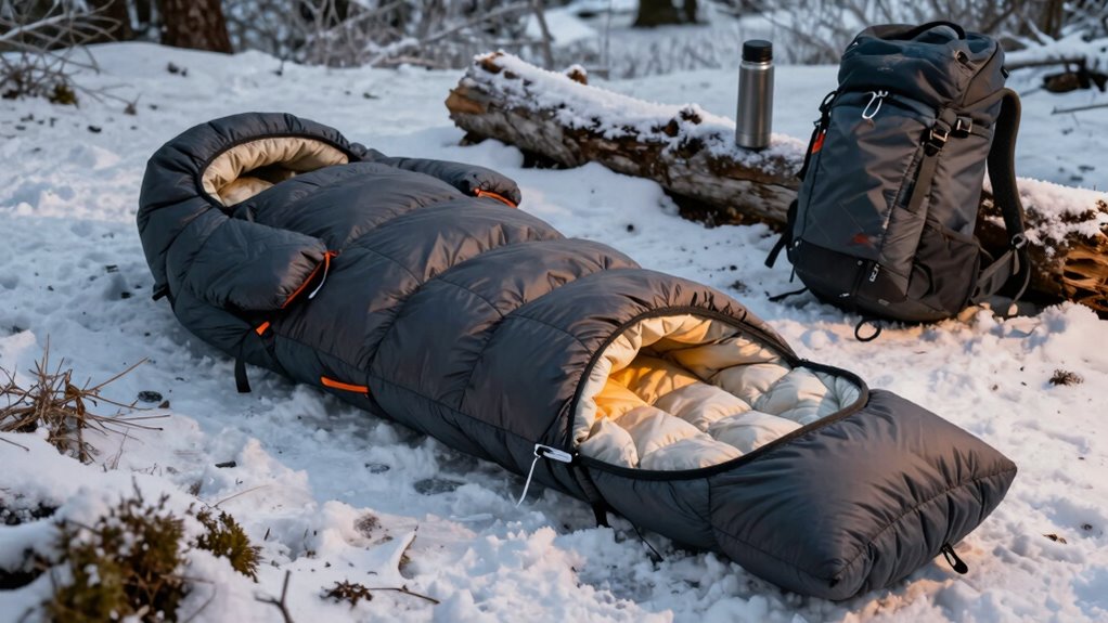 choosing warm durable portable sleeping bags