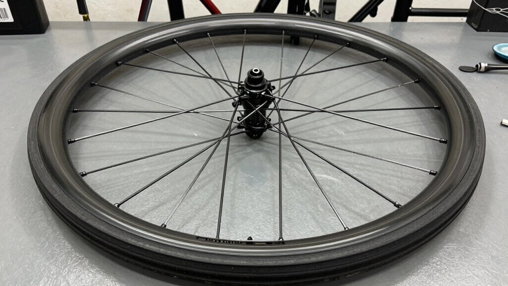 correct spoke tension maintains wheel integrity