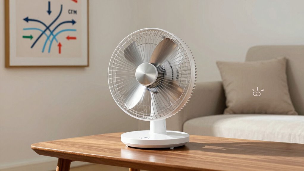 fan specifications and placement