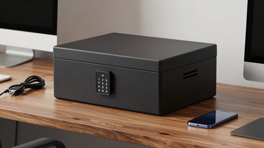 fireproof secure waterproof portable