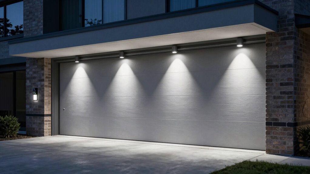 garage floodlight features
