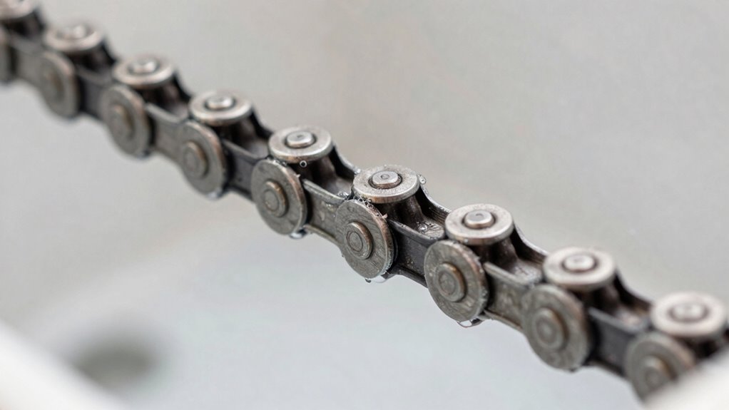 gentle cleaning prolongs chain