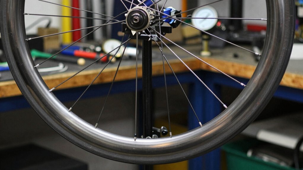 maintain even spoke tension