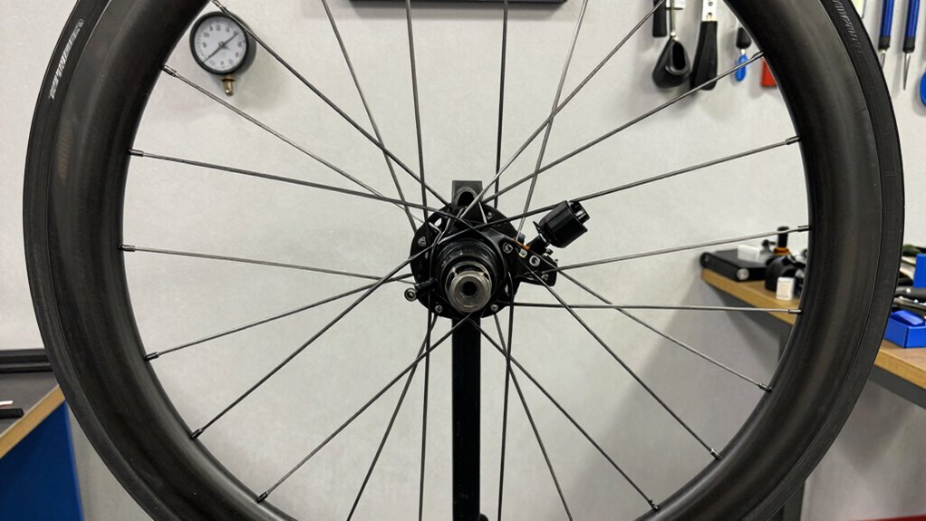 maintain even spoke tension