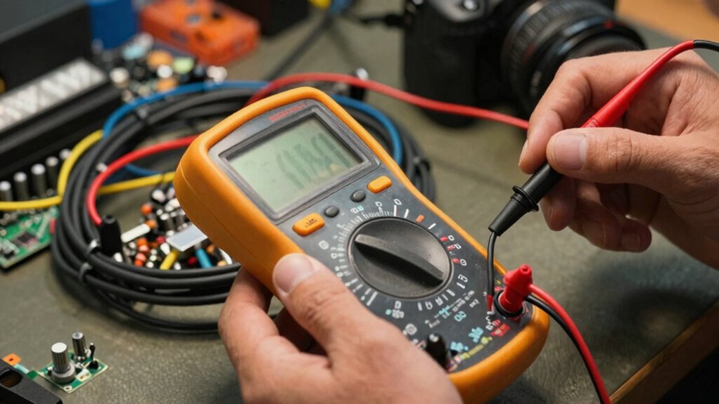 measuring electrical properties efficiently