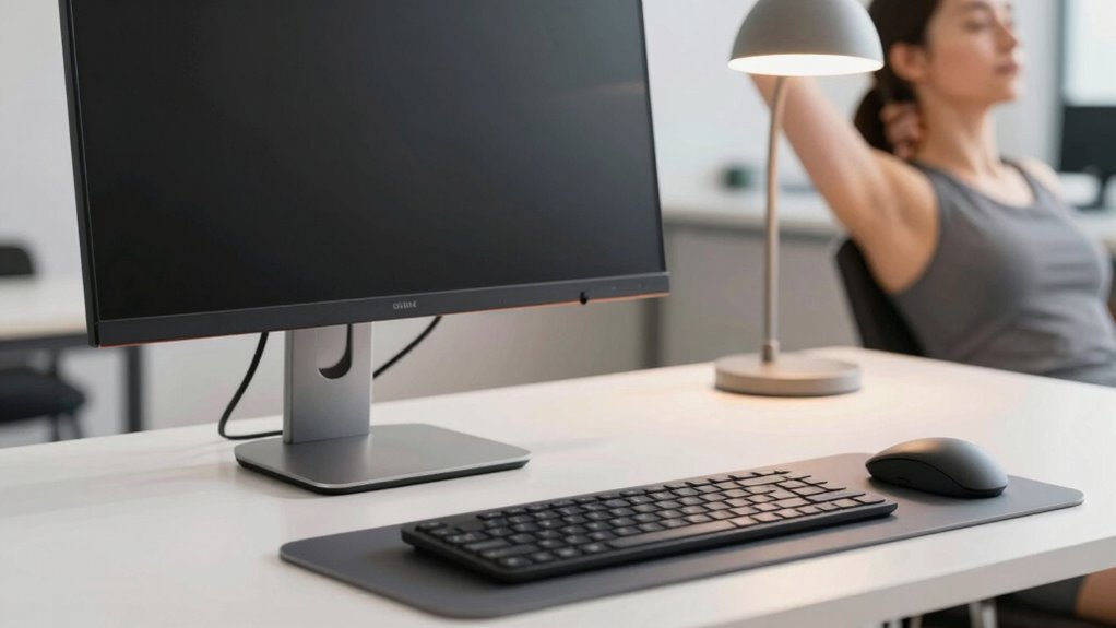 monitor body alignment during exercise