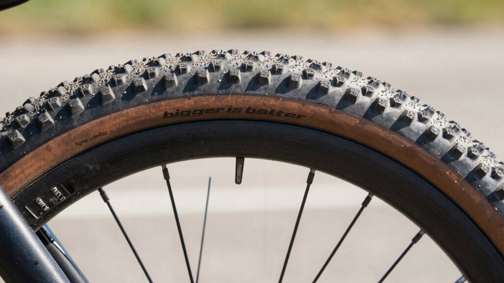 optimal gravel bike tire widths