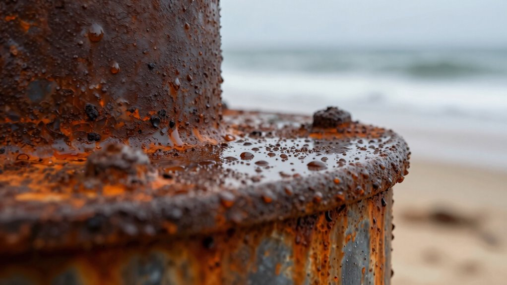 prevent salt induced metal corrosion