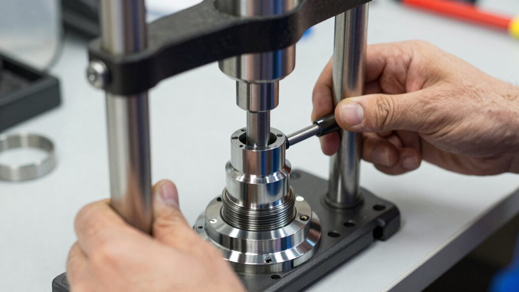 proper bearing press installation