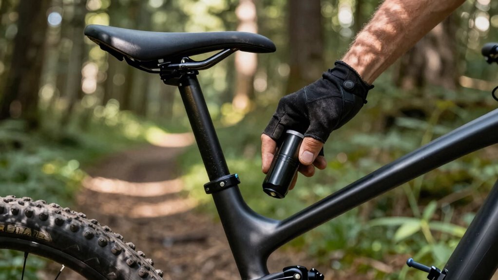 proper dropper post height