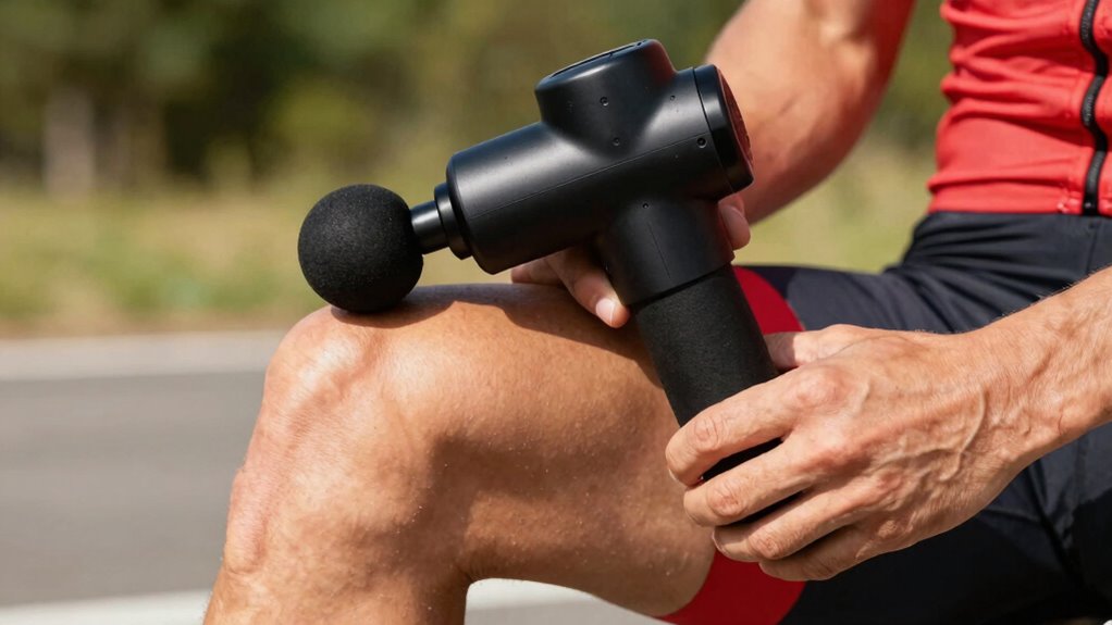 proper massage gun usage