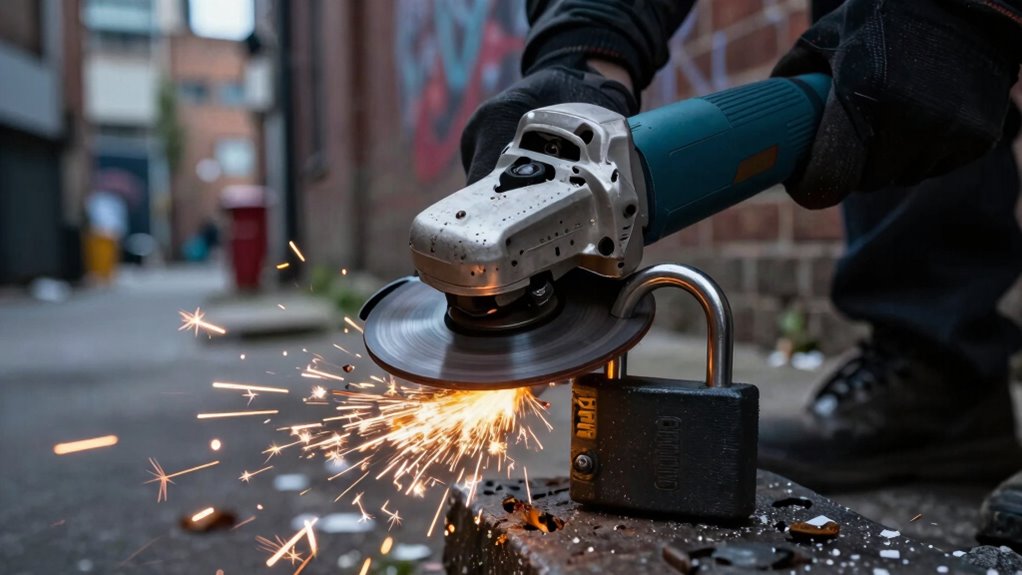 quick efficient lock cutting