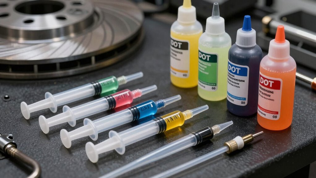 risks of incompatible brake fluids