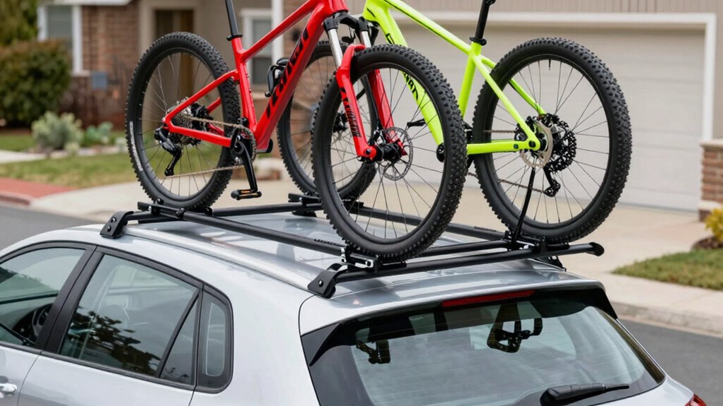 small vehicle bike rack safety