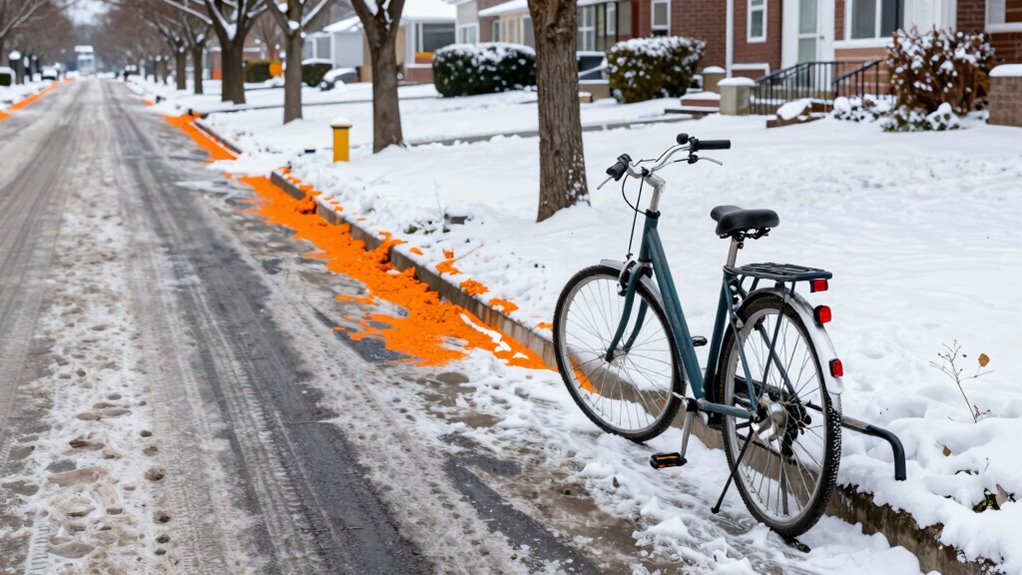 store bike properly in winter
