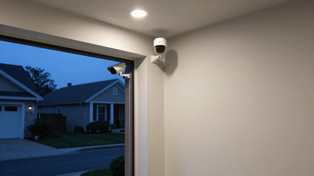 strategic camera placement and lighting