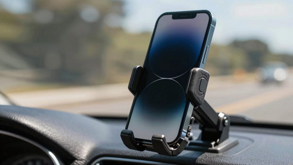 test phone mount vibrations