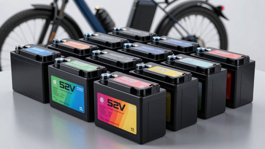 top 15 52v e bike batteries