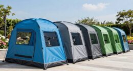 top bike storage tents
