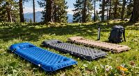 top camping self inflating pads