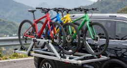 top four bike platform racks