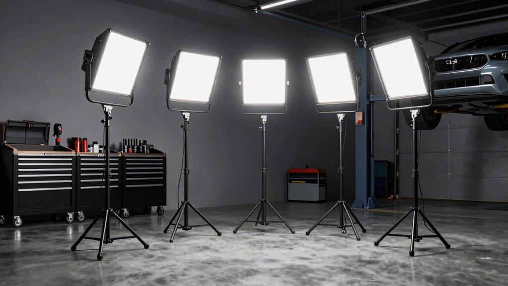 top garage work light systems