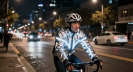 top night commuting reflective jackets