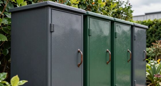 top outdoor waterproof storage cabinets
