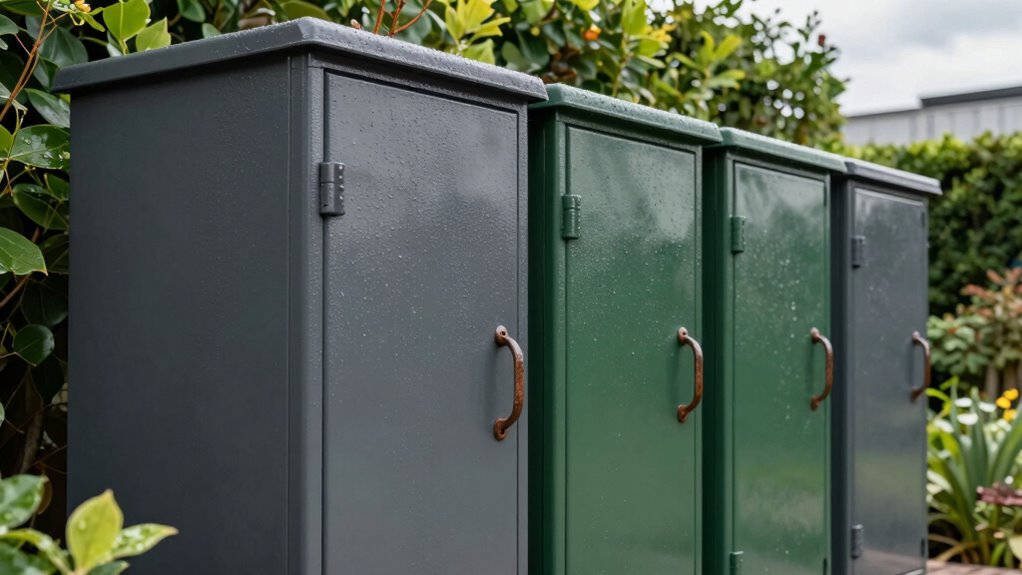 top outdoor waterproof storage cabinets
