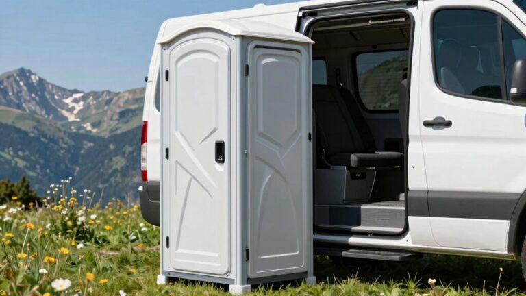 Using Van Toilet 15 Best Portable Toilets for Van Life in 2026 - Flat Iron Bike