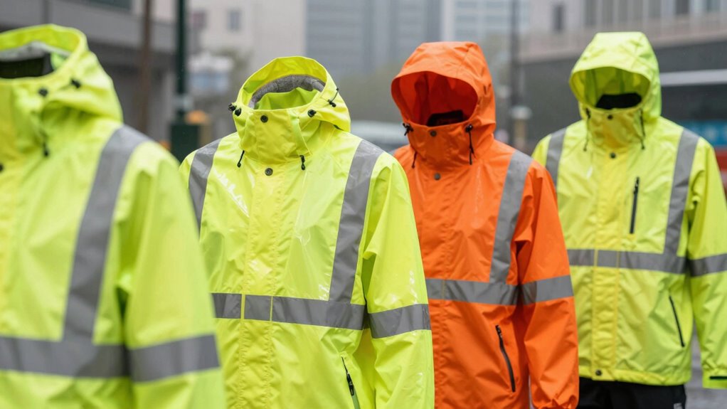 top rain jackets for visibility