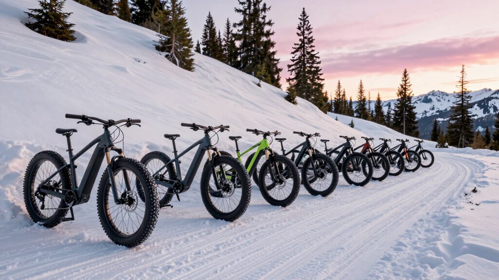 top snow fat tire bikes