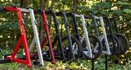 top swing away bike racks