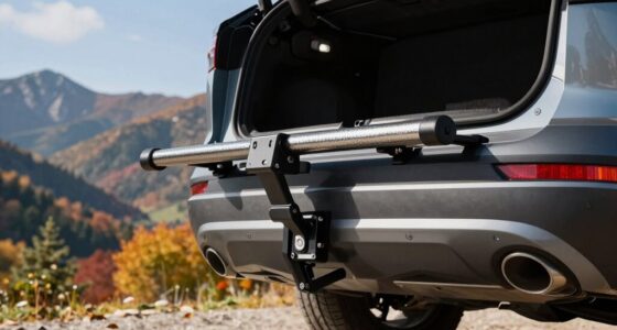 top trailer hitch bike racks