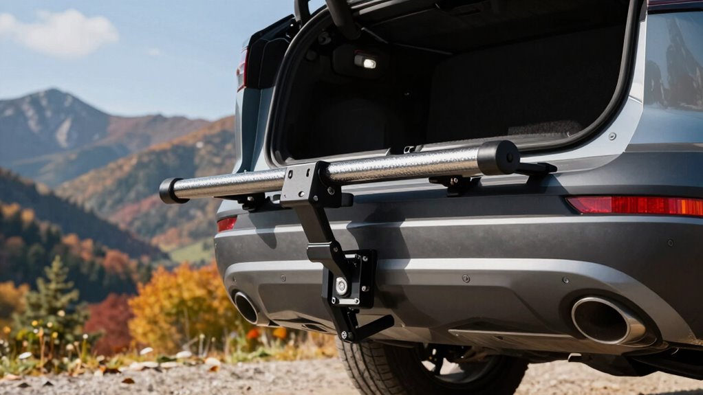 top trailer hitch bike racks