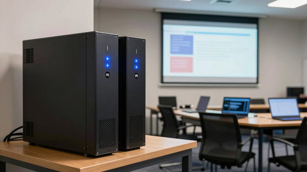 training room power requirements