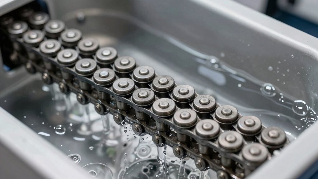 ultrasonic cleaning with vibrations