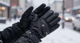 winter heated glove safety