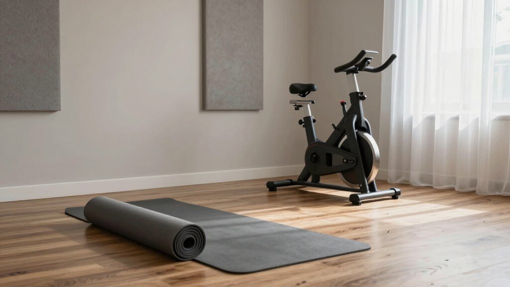 workout during quiet hours