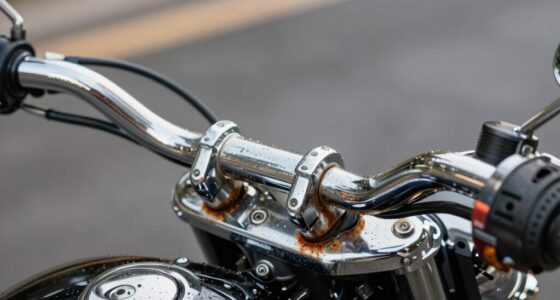 chrome corrosion despite shine